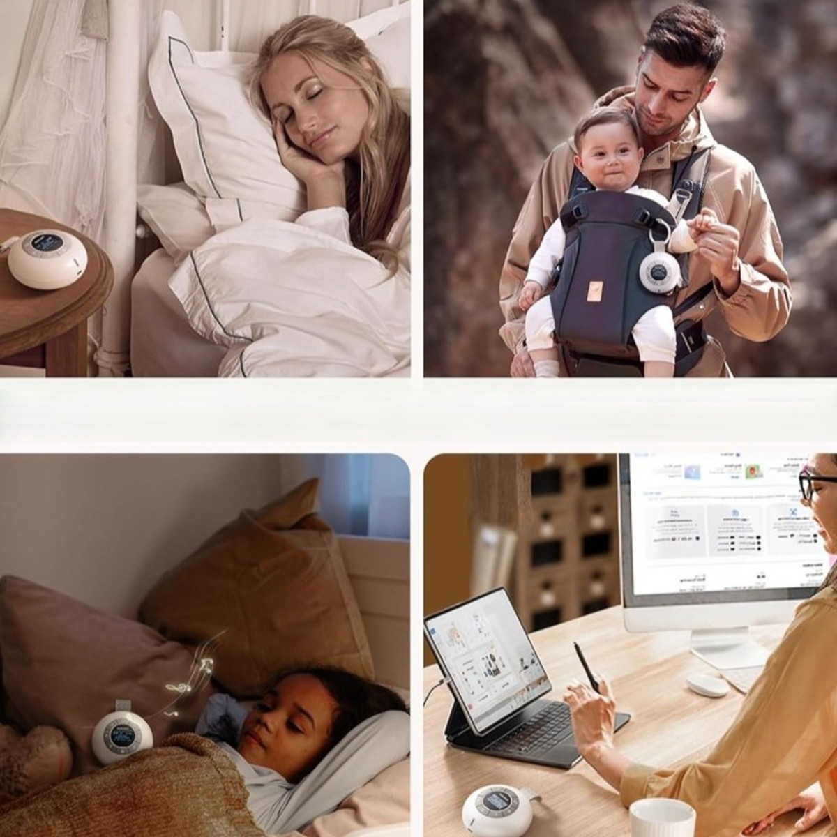 Glocusent Portable Sound Machine unterwegs